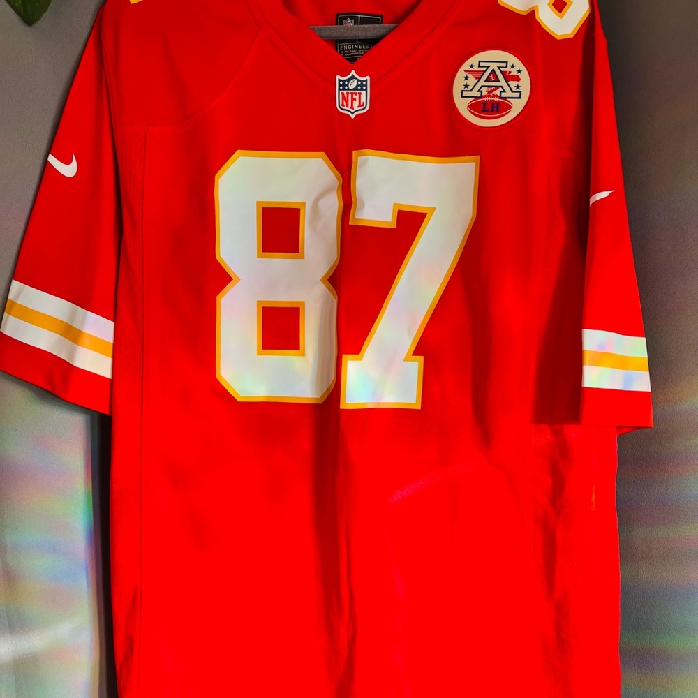 NFL Red Jersey with Number 87